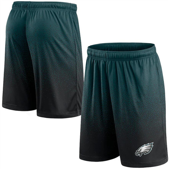 Men's Philadelphia Eagles Midnight Green/Black Ombre Shorts